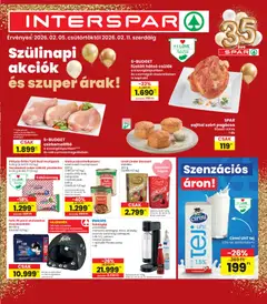 Interspar Akciós újság - amely érvényes a következő dátumtól: 05.02.2026