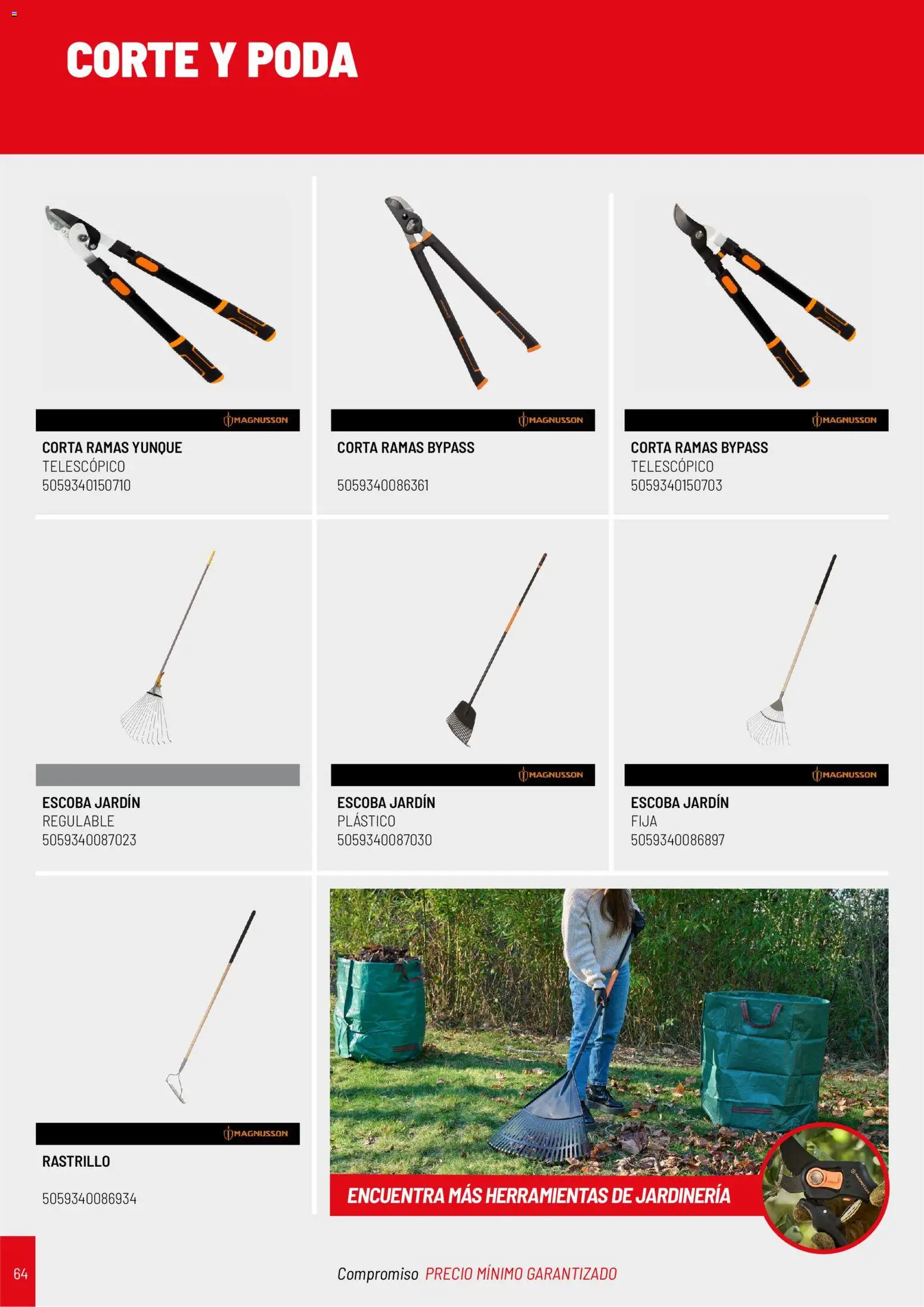 Brico Depôt folleto Jardín 2026 │ válido desde el 02.04.2026 | Página: 64 | Productos: Rastrillo, Escoba