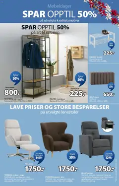 Forhåndsvisning av JYSK kundeavis gyldig fra 20.10.2025 | Side: 3 | Produkter: Gown, Krakk, Stumtjener, Lenestol