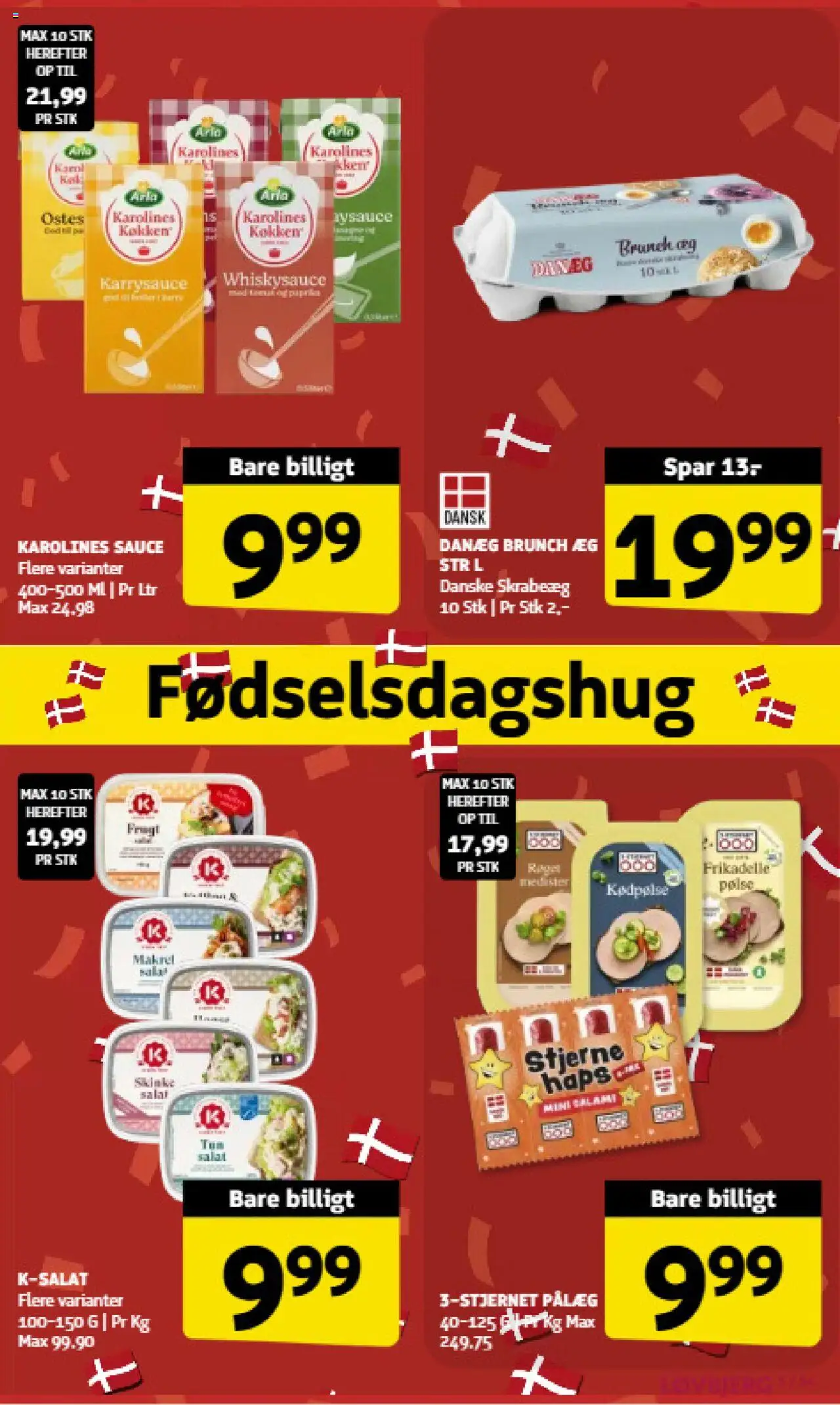 Løvbjerg tilbudsavis – gyldig fra 12.09.2025 | Side: 3 | Produkter: Æg, Salami, Skinke, Pålæg