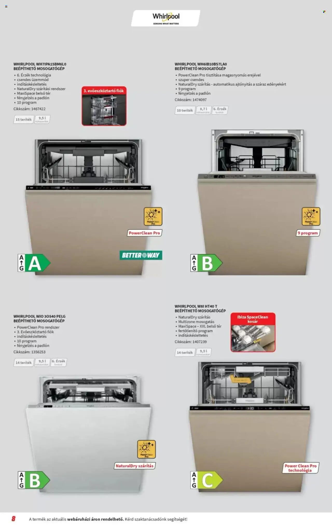 Media Markt akciós ujság - amely érvényes a következő dátumtól: 03.10.2025 | Oldal: 8 | Termékek: Evőeszköztartó, Mosogatógép, Kosár