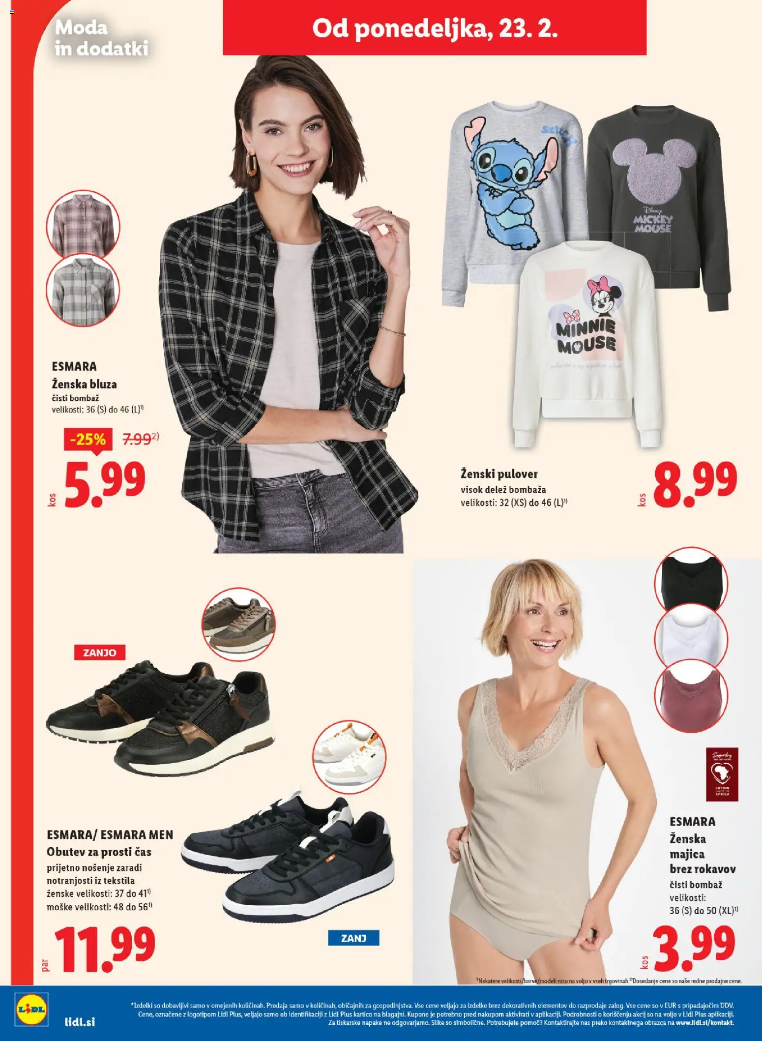 Novi Lidl katalog ponudbe – veljaven od 19.02.2026 | Stran: 71 | Izdelki: Majica, Bluza, Pulover
