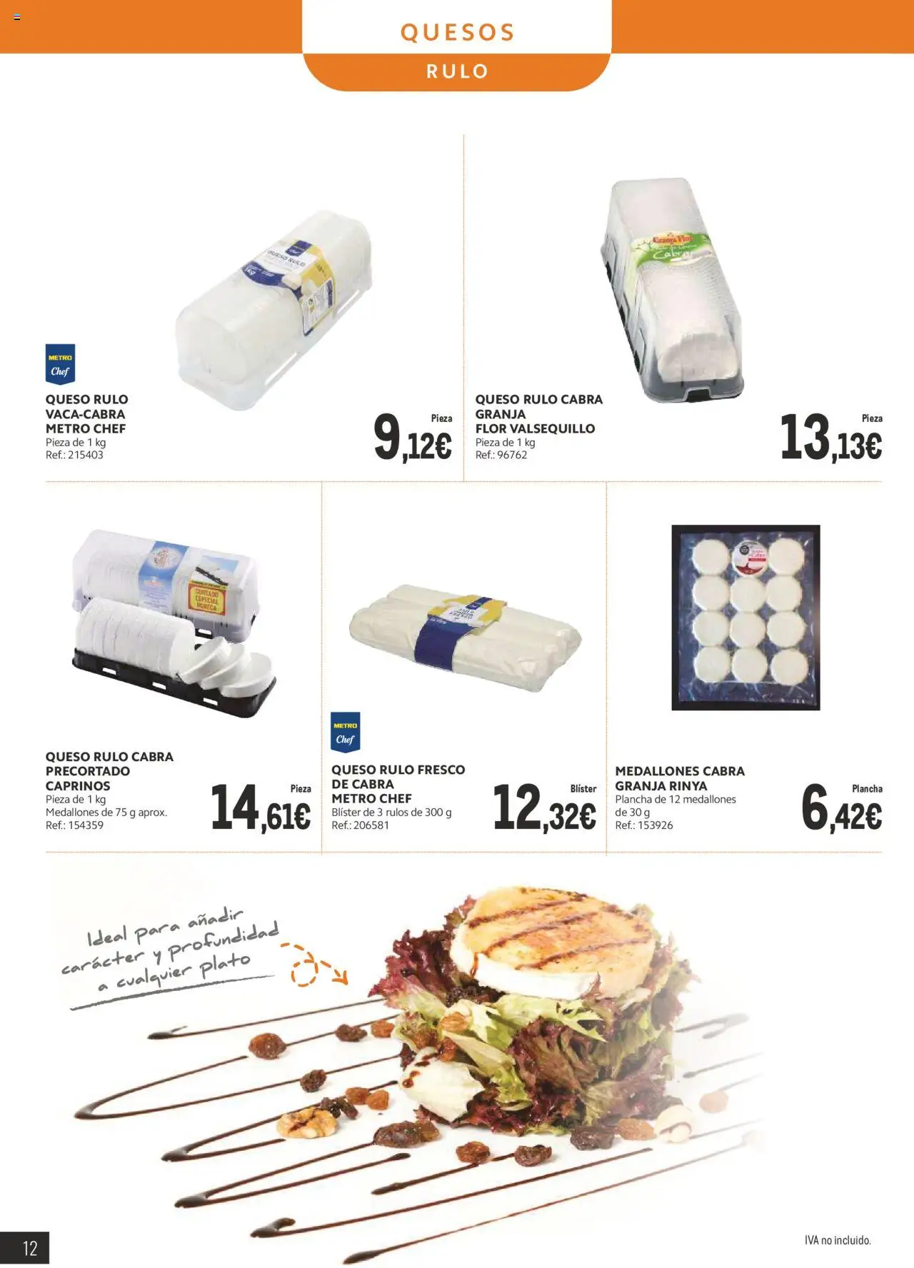 Makro - Lácteos Sur 2 │ válido desde el 06.10.2025 | Página: 10 | Productos: Medallones, Queso, Plancha