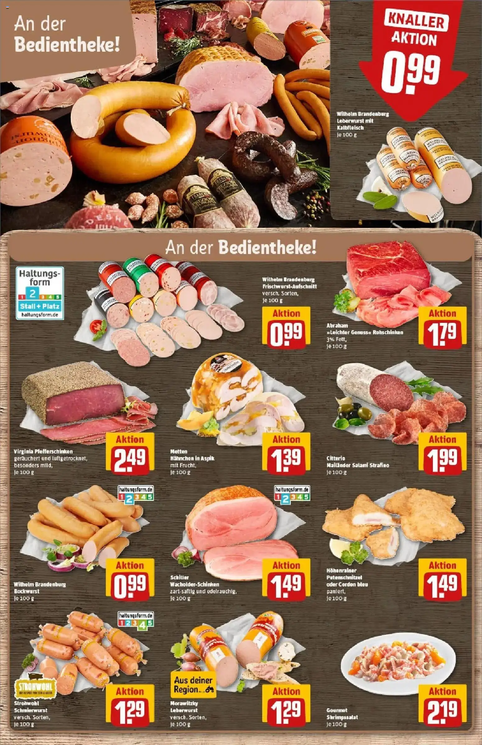 Rewe prospekt Neuwied	 – gültig ab 26.01.2026 | Seite: 12 | Produkte: Bockwurst, Putenschnitzel, Salami, Morawitzky