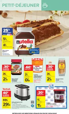 Carrefour - Prévisualisation de Carrefour catalogue valide à partir de 07.04.2026 | Page: 14 | Produits: Pain sans gluten, Nutella, Huile, Amandes
