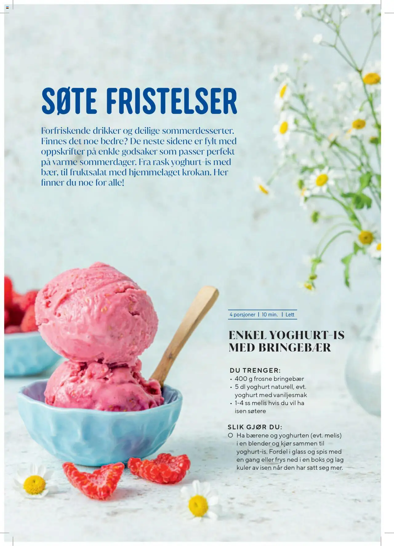  | Side: 42 | Produkter: Yoghurt, Bringebær, Biltong knife, Glass
