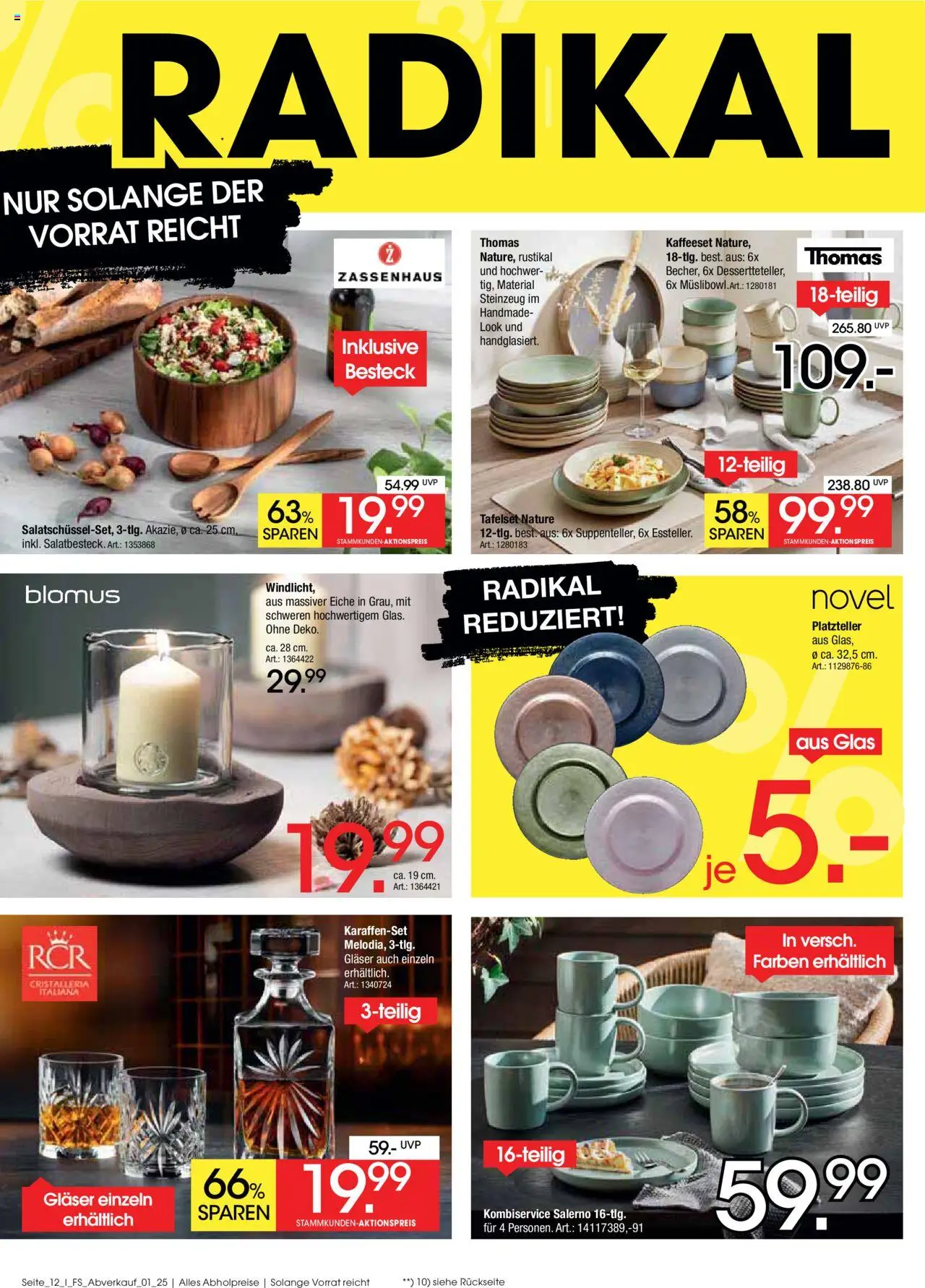 Zurbrüggen  Abverkauf - gültig ab dem 01.08.2025 | Seite: 12