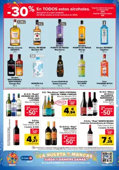 Vista previa Carrefour folleto válido desde el 14.10.2025 | Página: 40 | Productos: Licor, Whisky, Juega, Ρούτερ
