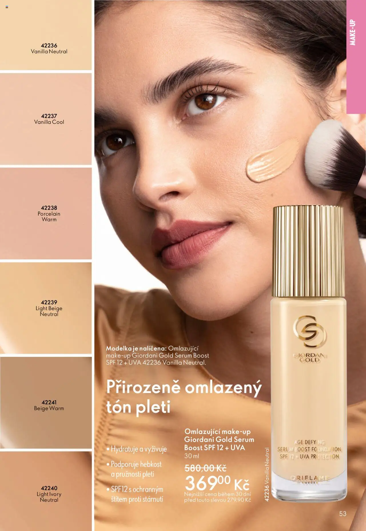 Oriflame katalog č.13/2025 od 07.09.2025 | Strana: 53 | Produkty: Makeup, Sérum
