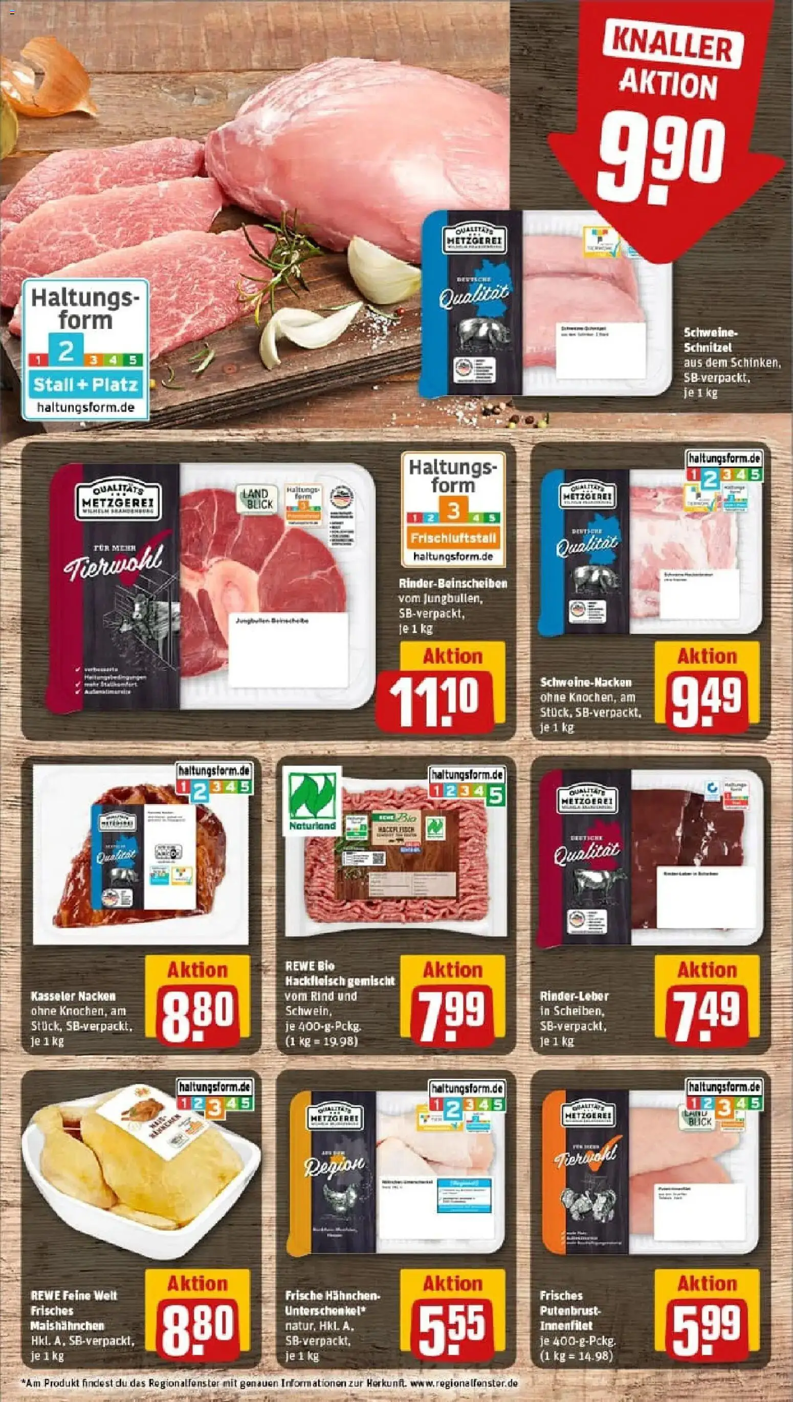 Rewe prospekt Willebadessen	 – gültig ab 11.01.2026 | Seite: 8 | Produkte: Hahnchen, Schnitzel, Kasseler nacken, Hackfleisch