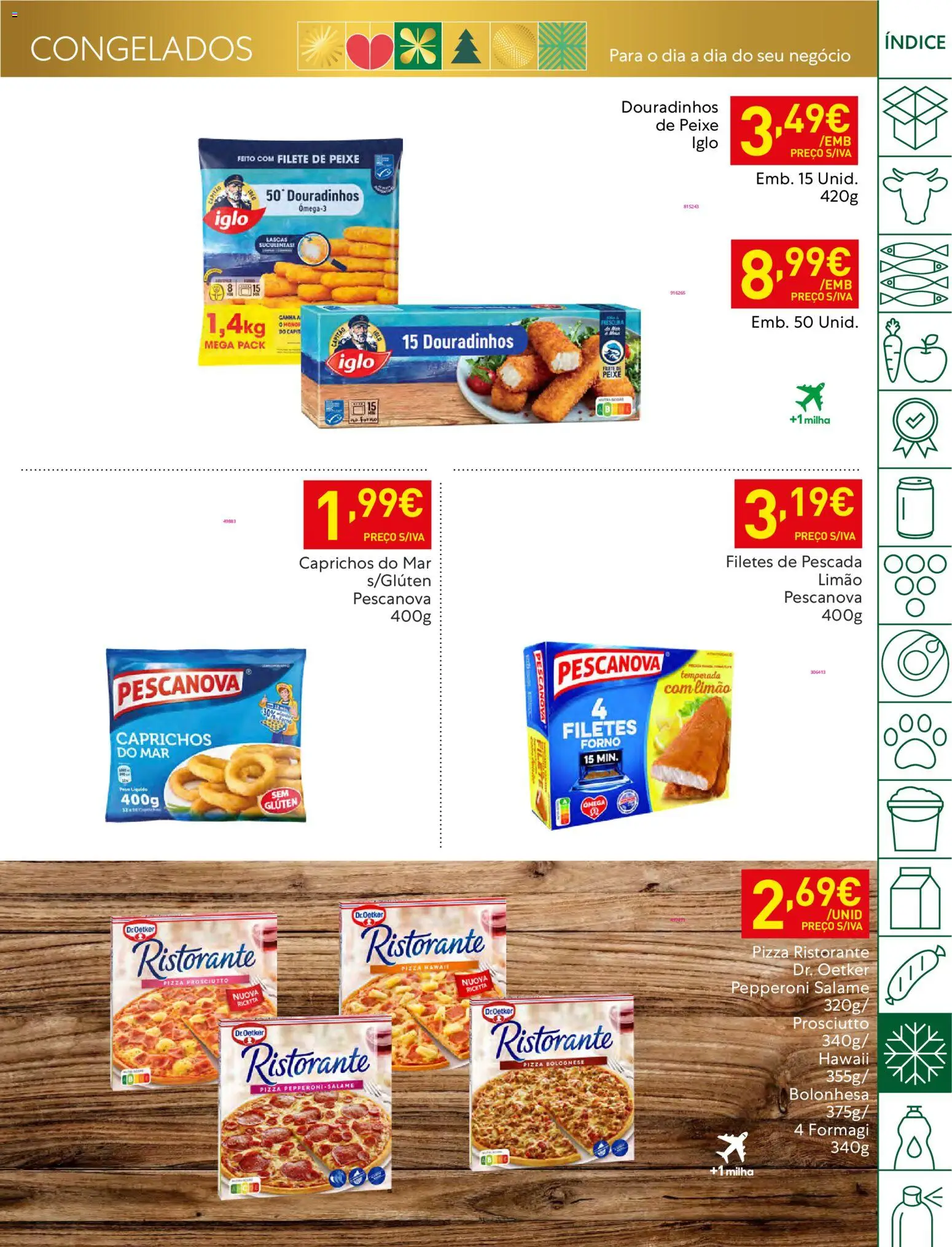 Recheio folheto │ válido de 23.12.2025 | Página: 45 | Produtos: Forno, Salame, Pizza, Peixe