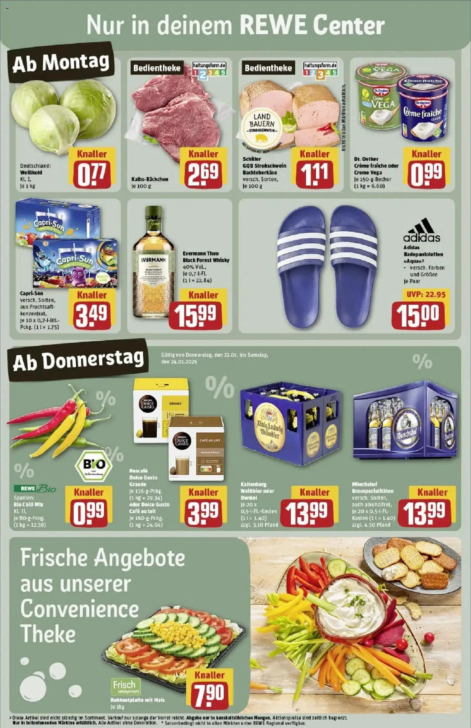 Rewe prospekt München / Bogenhausen	 – gültig ab 18.01.2026 | Seite: 3 | Produkte: Monchshof, Weißbier, Chili, Fruchtsaft