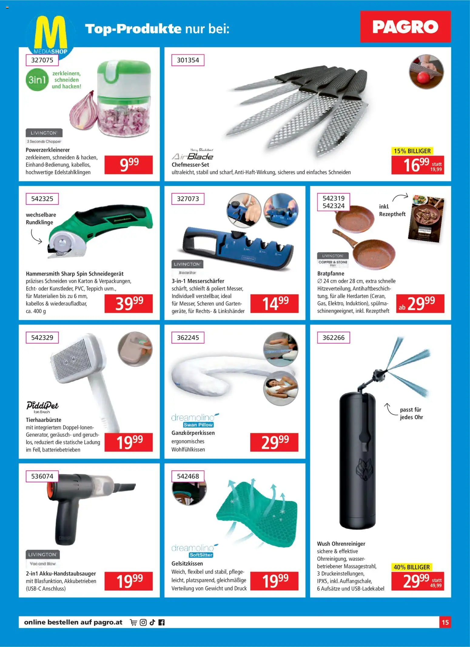 Pagro-Diskont Flugblatt gültig ab 11.12.2025 | Seite: 15 | Produkte: Wasser, Gewicht, Teppich