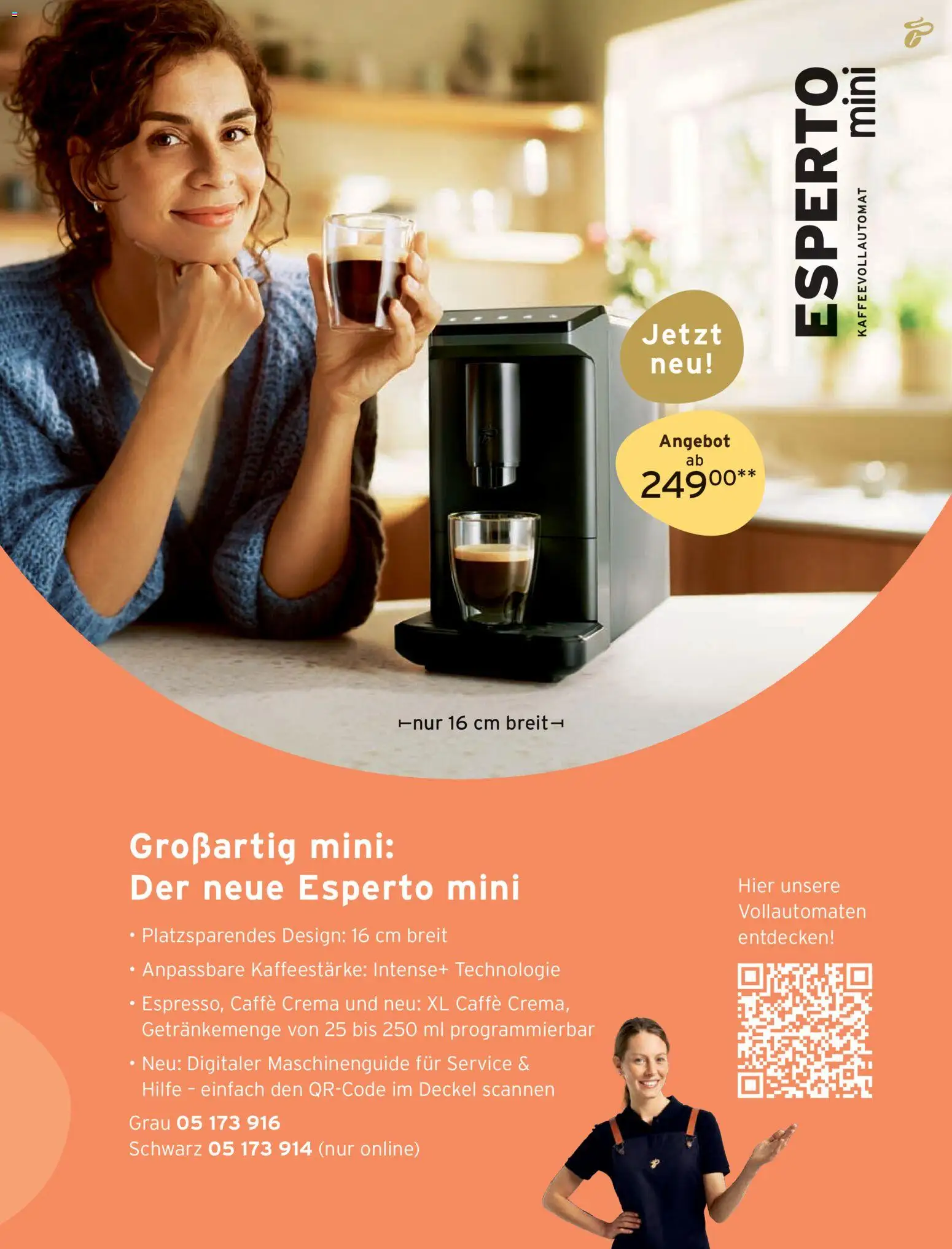 Angebote Tchibo – gültig ab 01.11.2025 | Seite: 173 | Produkte: Kaffeevollautomat