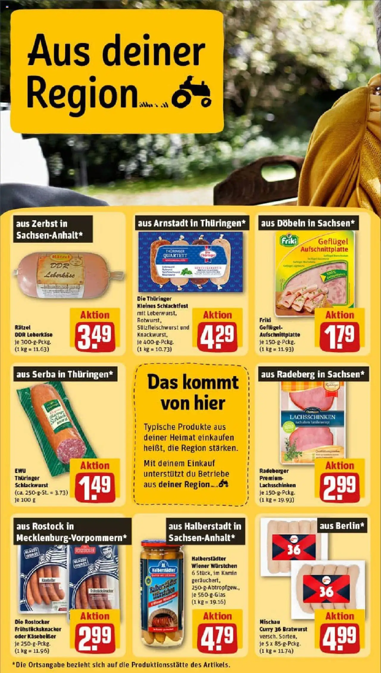 Rewe prospekt Berlin / Französisch Buchholz	 - gültig ab dem 27.07.2025 | Seite: 22 | Produkte: Wiener wurstchen, Kamin, Bratwurst, Leberkase