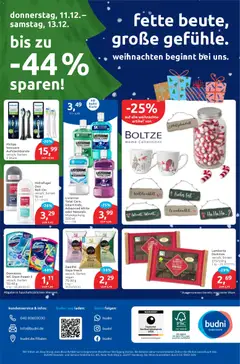 Budni Prospekt 	 ab 08.12.2025 gültig | Seite: 8 | Produkte: Philips, WC Stein, Listerine