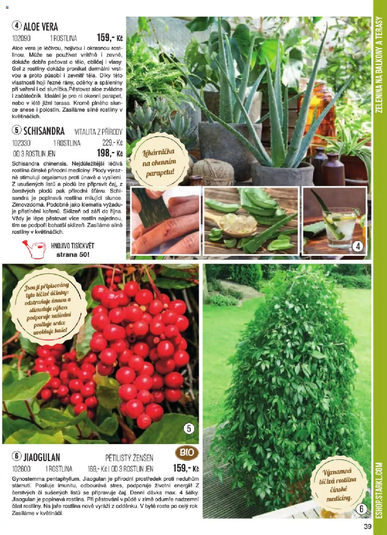 Starkl katalog jaro 2024 od 06.01.2025 | Strana: 39 | Produkty: Zelenina, Rostliny, Rošt, Hnojivo