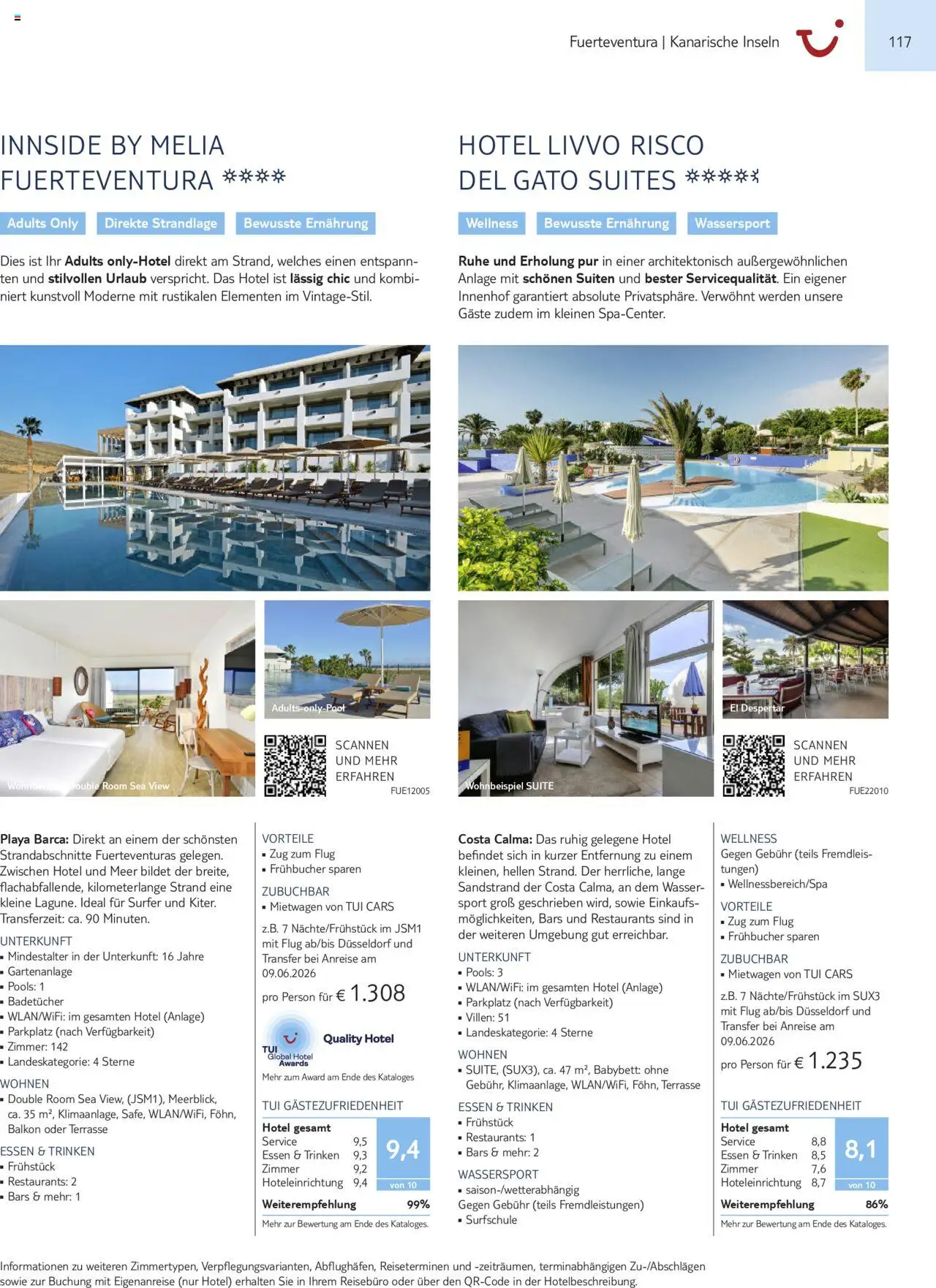 Aida - Kanaren, Kapverden & Senegal 2025/26 – gültig ab 01.11.2025 | Seite: 117 | Produkte: Babybett, Wasser