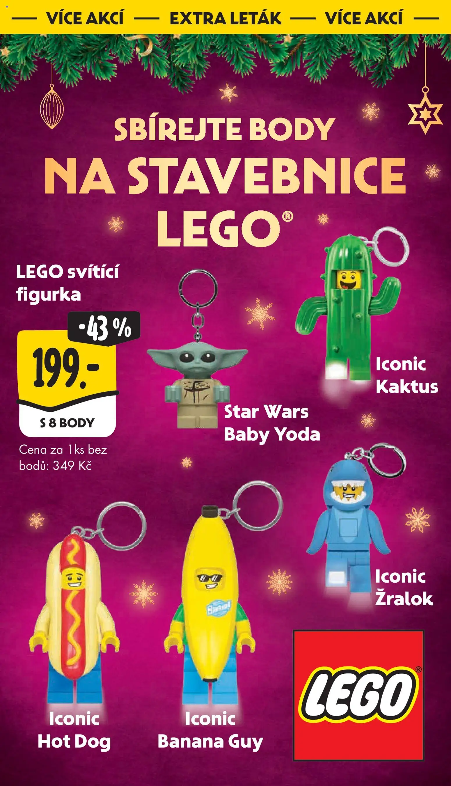 Albert leták - Supermarket od 17.12.2025 | Strana: 42 | Produkty: LEGO, Stavebnice, Hot dog, Body