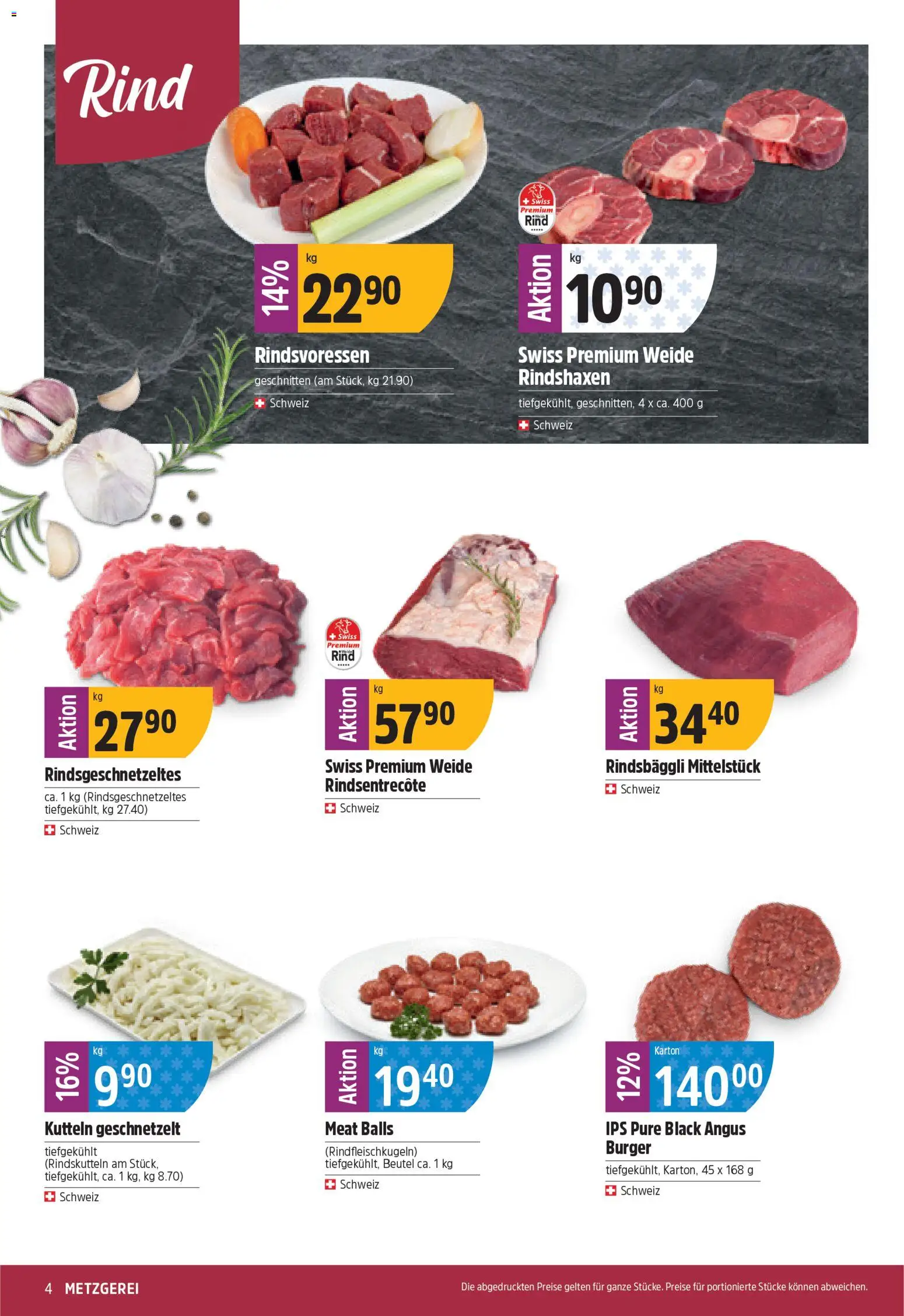 TopCC Aktionen – gültig ab 03.11.2025 | Seite: 4 | Produkte: Burger