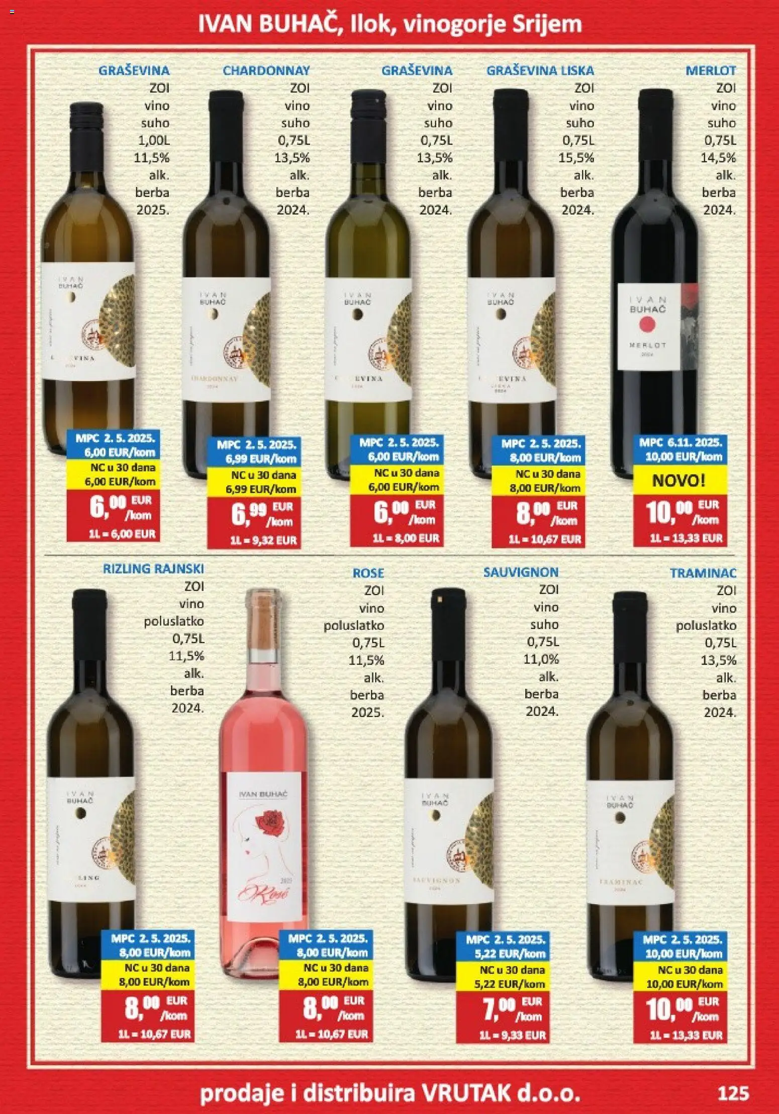 Vrutak katalog | vrijedi od 01.11.2025 | Stranica: 125 | Proizvodi: Vino