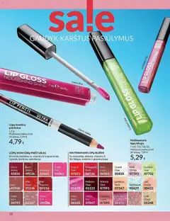 AVON leidinys│galioja nuo 01.07.2025 | Puslapis: 18 | Prekių: Lūpų blizgis