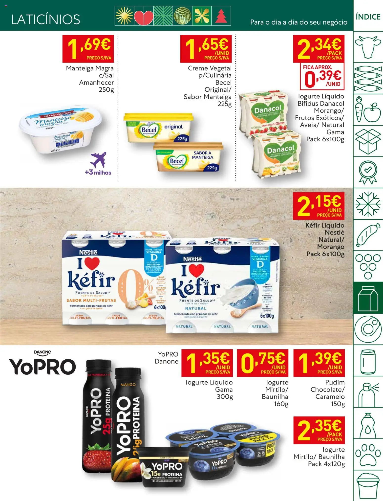 Recheio folheto │ válido de 02.12.2025 | Página: 35 | Produtos: Pudim, Manteiga, Creme, Proteina