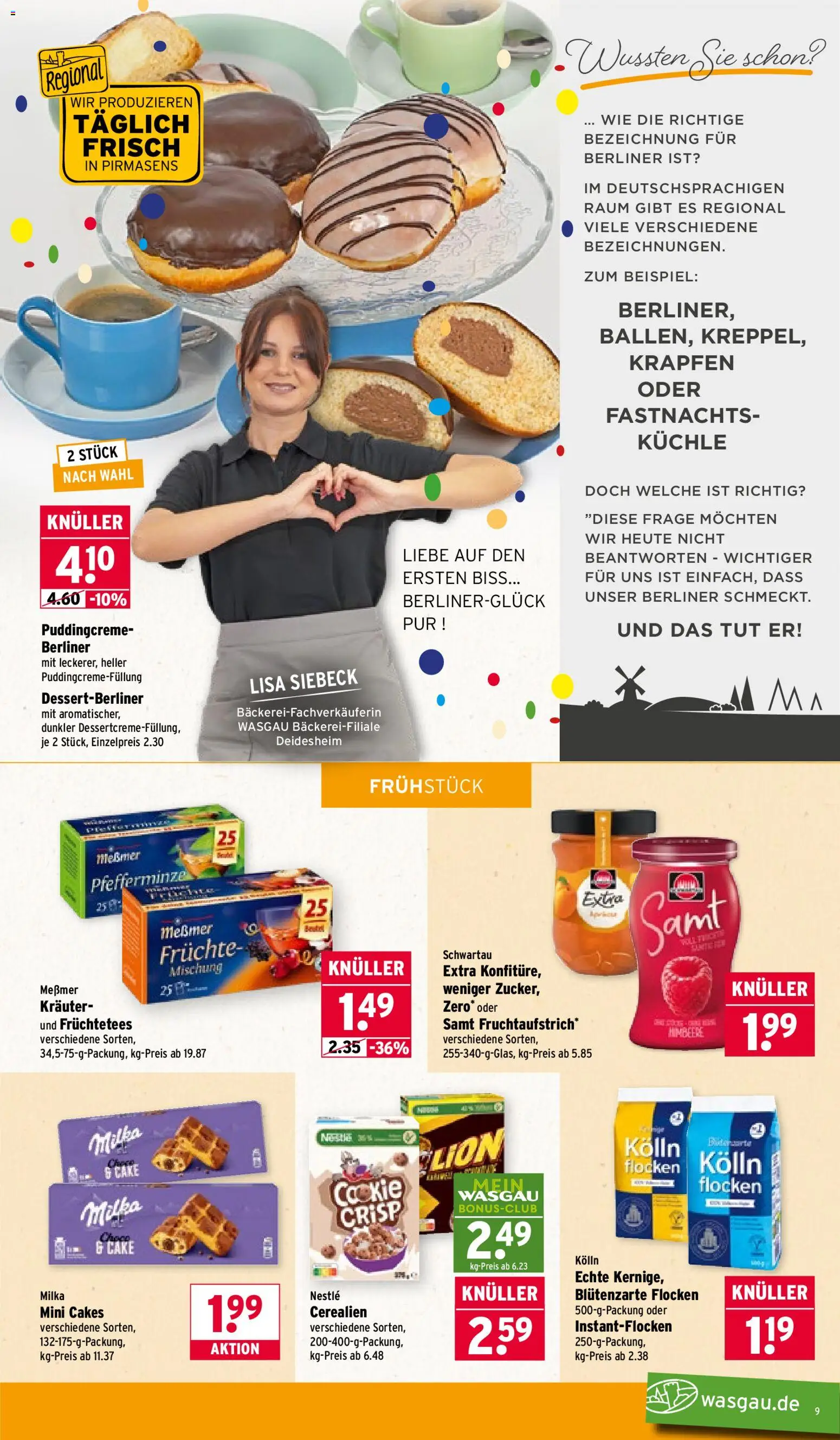 Wasgau Prospekt 	 – gültig ab 16.02.2026 | Seite: 9