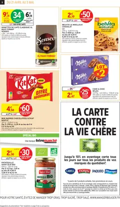 Intermarché - Prévisualisation de BELVITA LE MOELLEUX CHOCOLAT, 250 g valide à partir de 21.04.2026 | Page: 8
