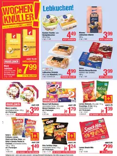 Maximarkt Flugblatt gültig ab 18.08.2025 | Seite: 10 | Produkte: Chips, Chili, Käse