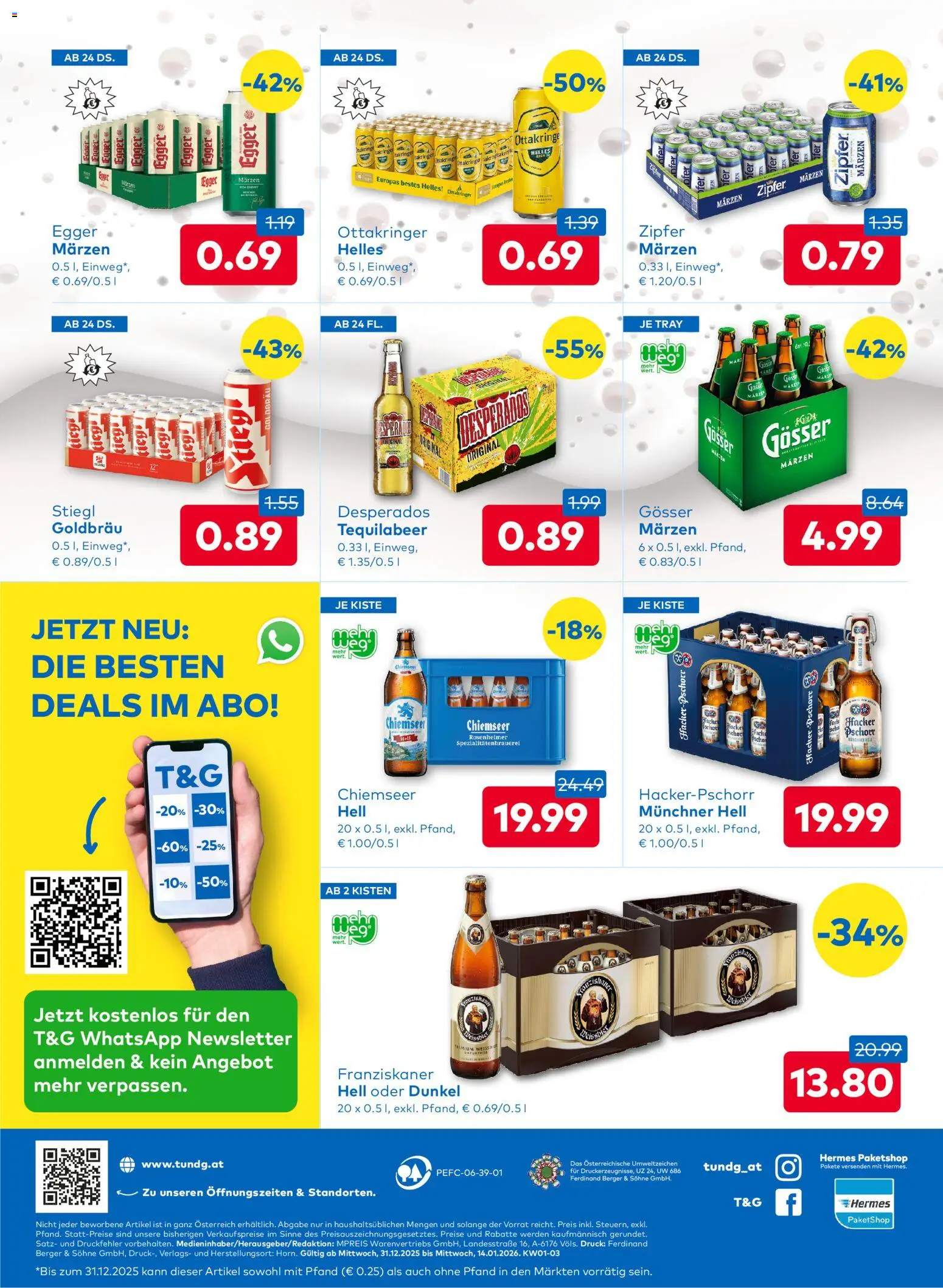 T&G Flugblatt gültig ab 31.12.2025 | Seite: 8