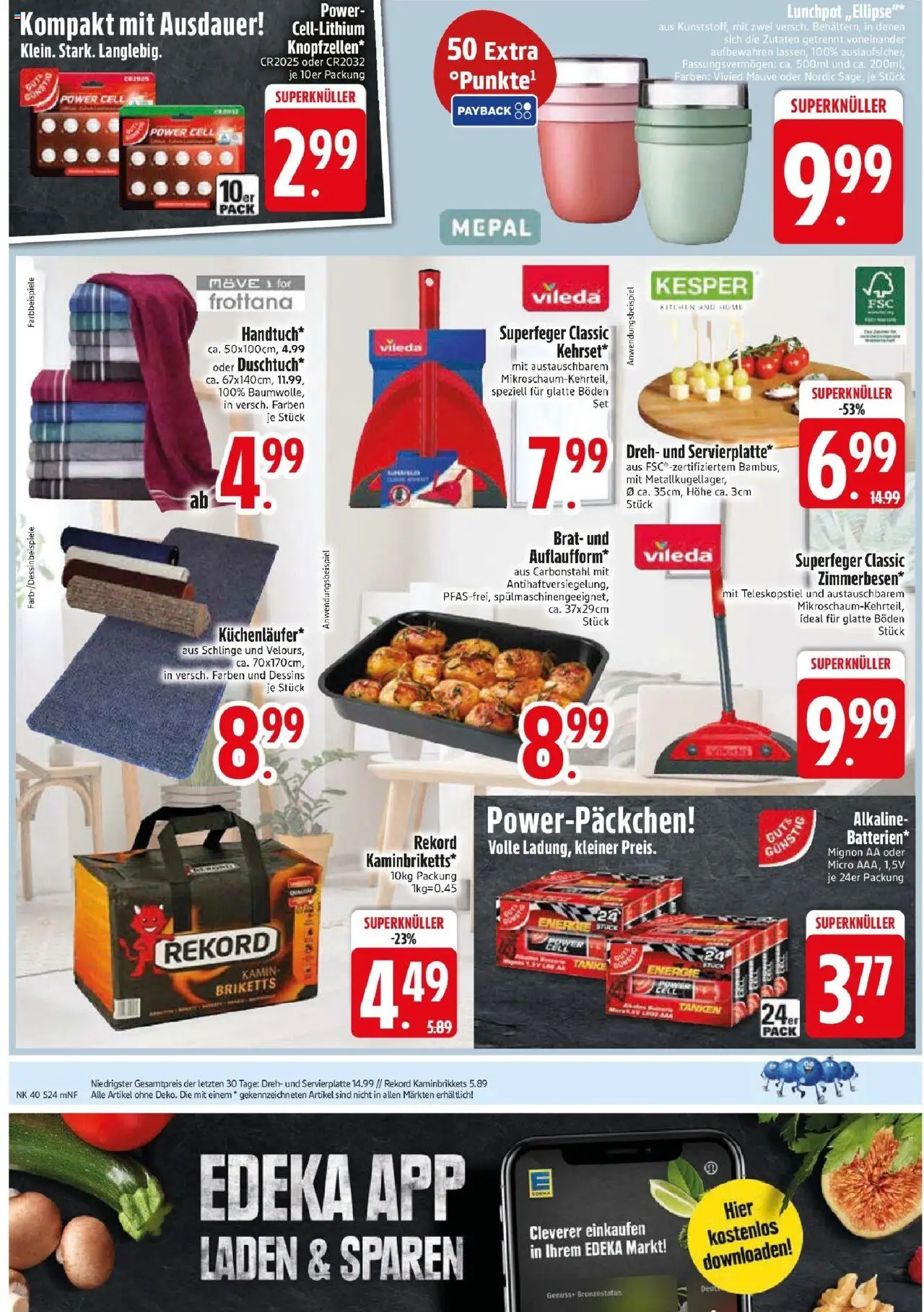 Edeka prospekt Vilgertshofen-Issing	 – gültig ab 28.09.2025 | Seite: 24 | Produkte: Kamin
