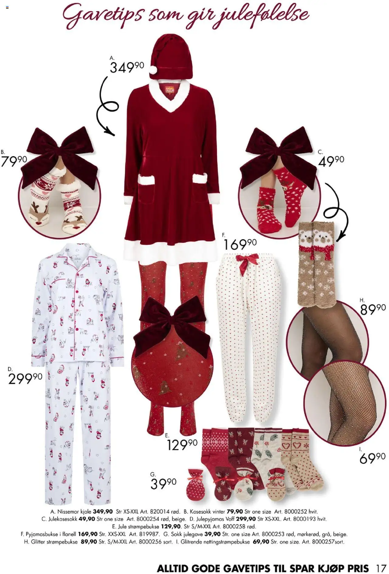 {H1} | Side: 17 | Produkter: Kjole, Glitter, Strømpebukse, Câpre