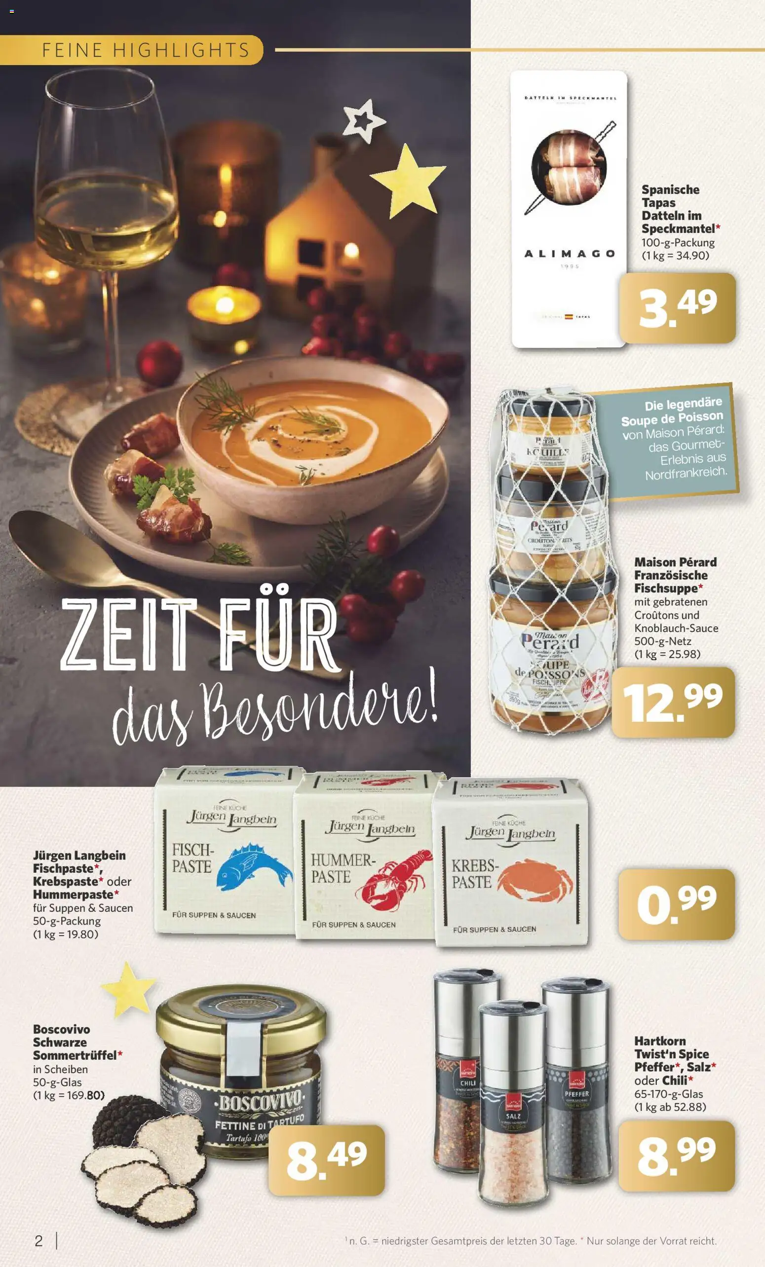 Combi - Feiner Genuss – gültig ab 24.11.2025 | Seite: 2 | Produkte: Küche, Fisch, Salz, Pfeffer