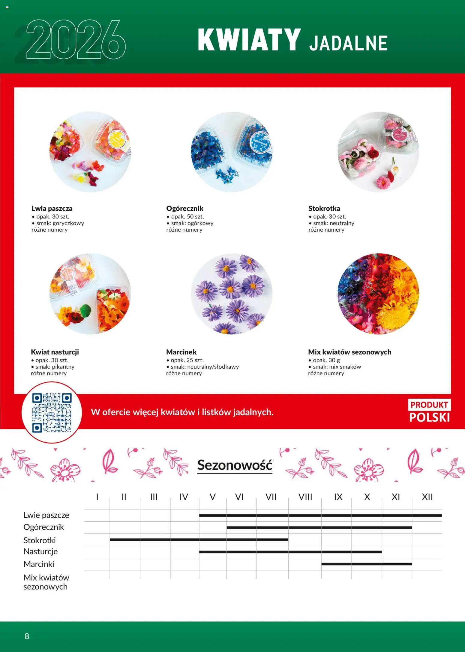 Makro Gazetka - Ultra fresh od 01.03.2026 | Strona: 8 | Produkty: Stokrotka, Kwiaty