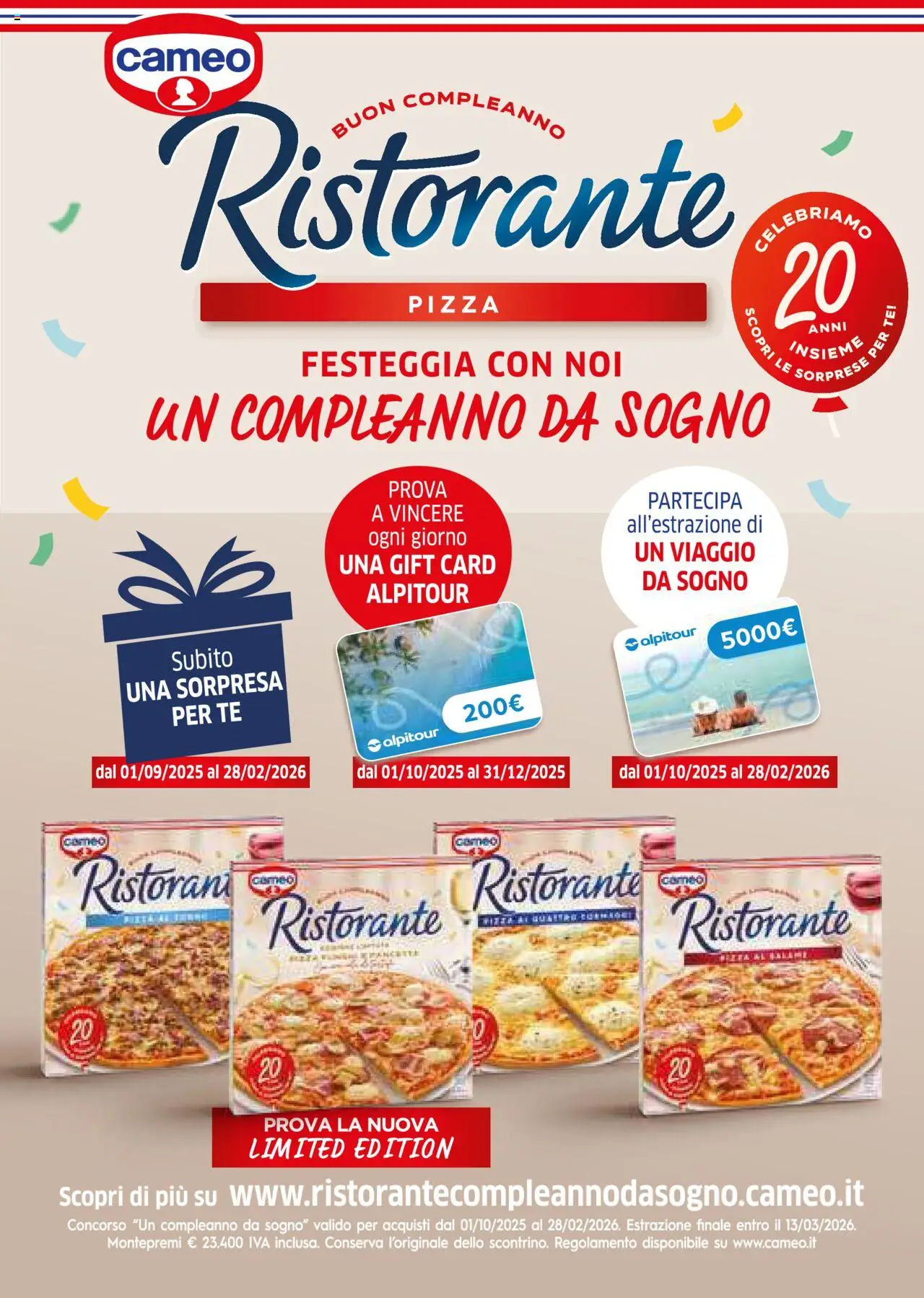 Volantino Gulliver del 01.10.2025 | Pagina: 90 | Prodotti: Pizza, Tè