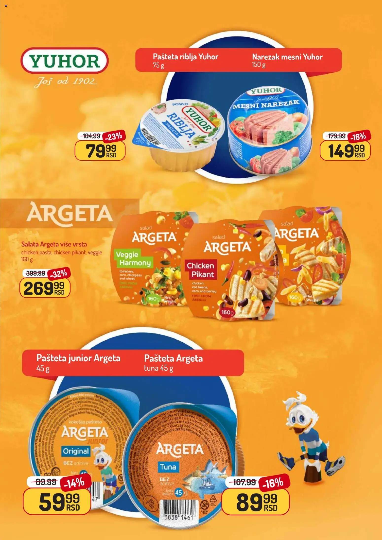 Aman katalog - važi od 10.11.2025 | Strana: 9 | Proizvode: Salata, Mast, Kobasica, Mesni narezak