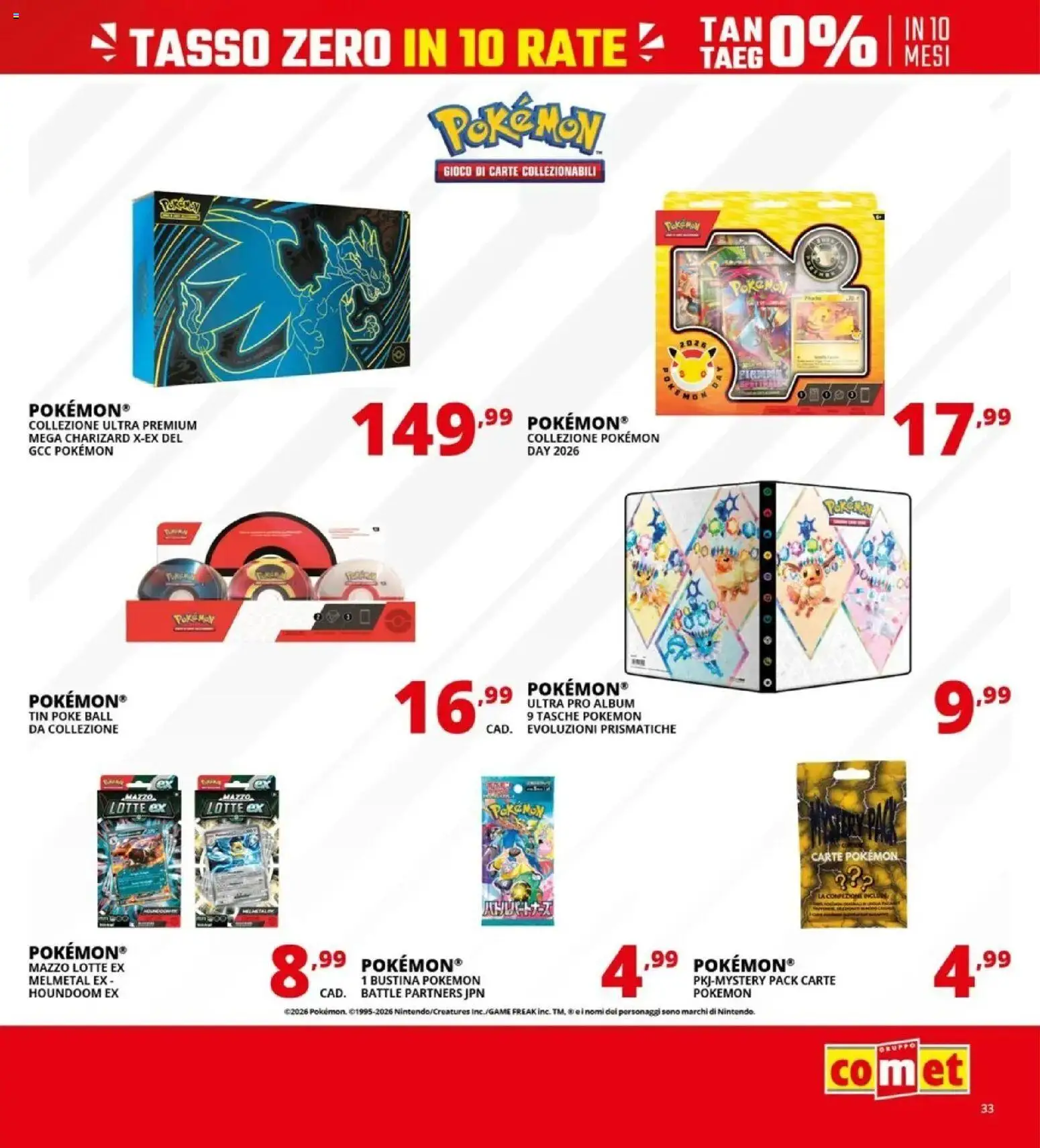 Volantino Comet del 09.04.2026 | Pagina: 33 | Prodotti: Gioco