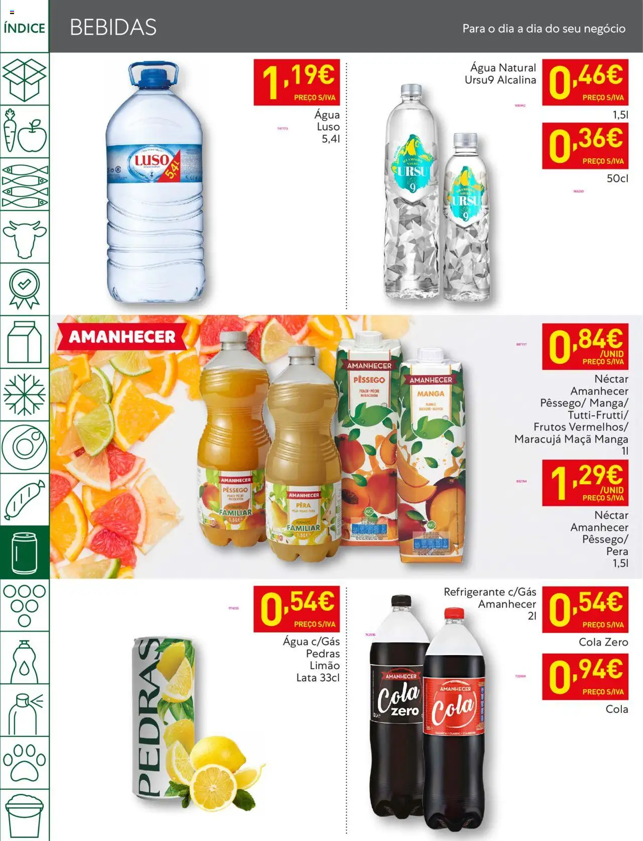 Recheio folheto │ válido de 19.08.2025 | Página: 30 | Produtos: Agua, Refrigerante, Maça