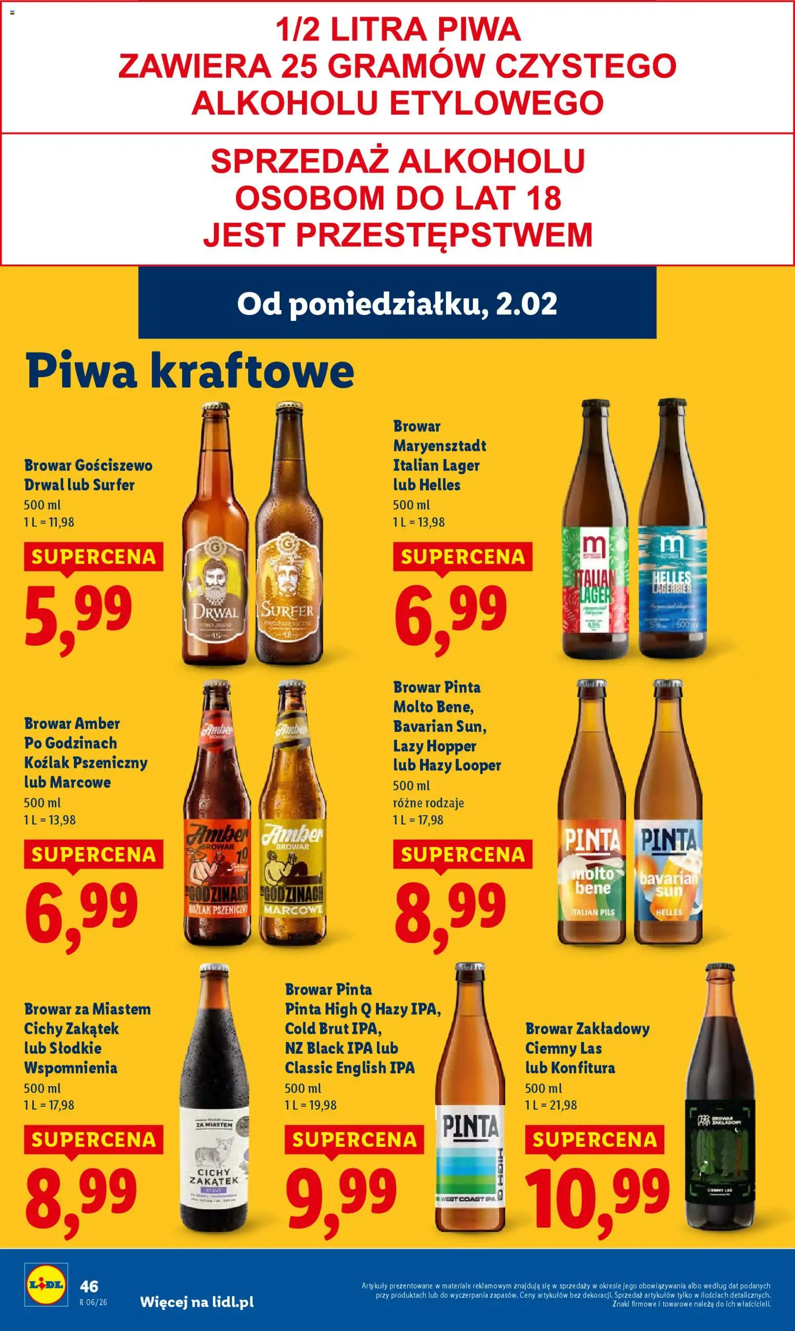 Lidl Gazetka od 02.02.2026 | Strona: 46