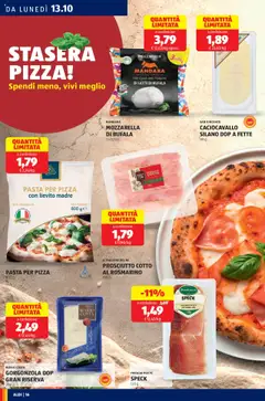Anteprima del volantino PASTA PER PIZZA con lievito madre, Pasta per pizza con lievito madre 800 g valido a partire dal 13.10.2025 | Pagina: 16