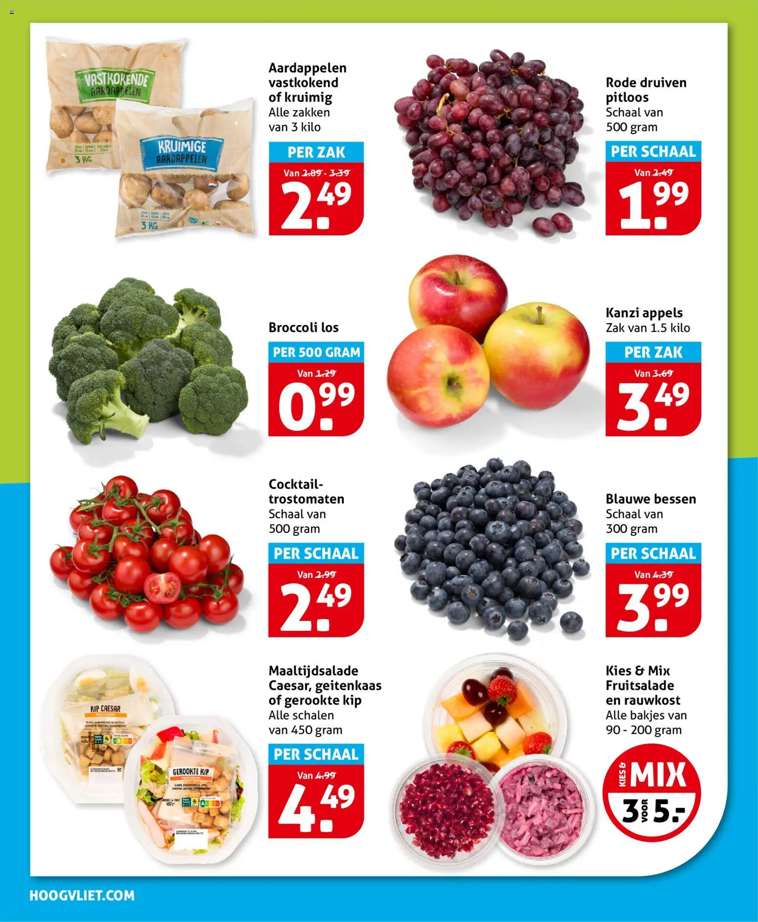 {H1} | Pagina: 8 | Producten: Appels, Schaal, Zak, Druiven