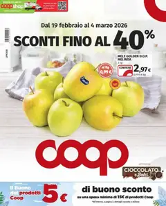Anteprima del volantino COOP Genova catalogo valido a partire dal 19.02.2026