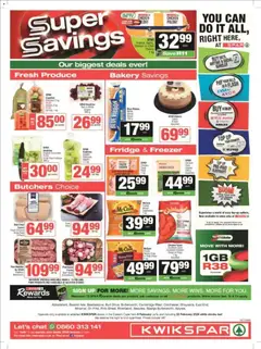 KWIKSPAR specials catalogue – valid from 09.02.2026 | Page: 1