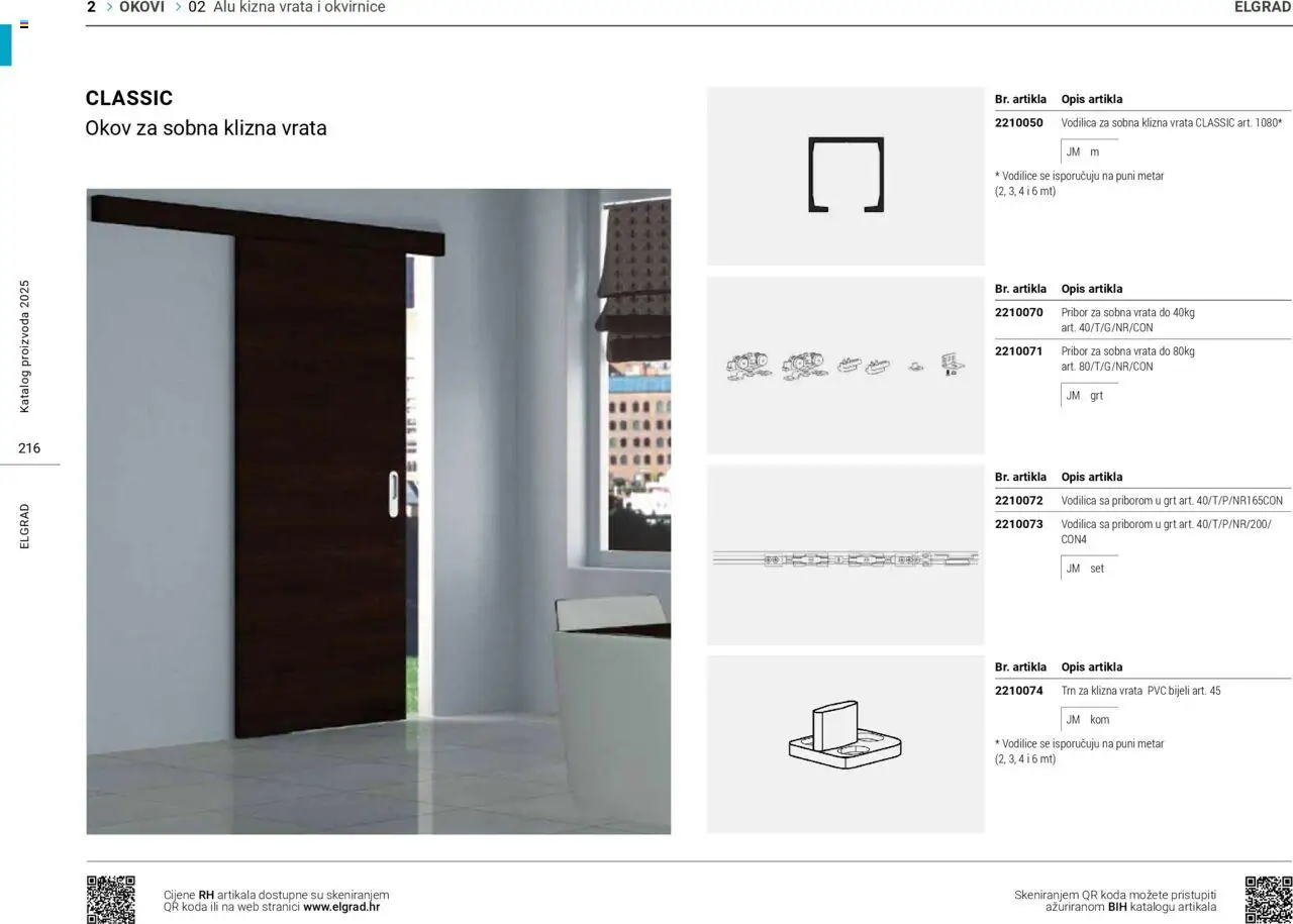 Elgrad katalog | vrijedi od 06.10.2025 | Stranica: 216 | Proizvodi: Vrata, Metar