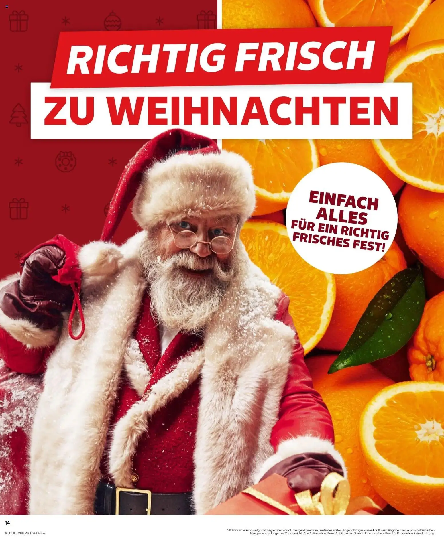 Kaufland prospekt Mühlhausen	 – gültig ab 14.12.2025 | Seite: 14