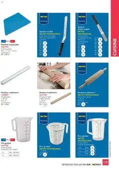 METRO - Prévisualisation de METRO - #CHR Équipement valide à partir de 01.01.2025 | Page: 179 | Produits: Spatule, Rouleau, Raclette