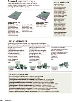 Preview of B&Q - Bathrooms valid from 16.12.2025 | Page: 242 | Products: Shower