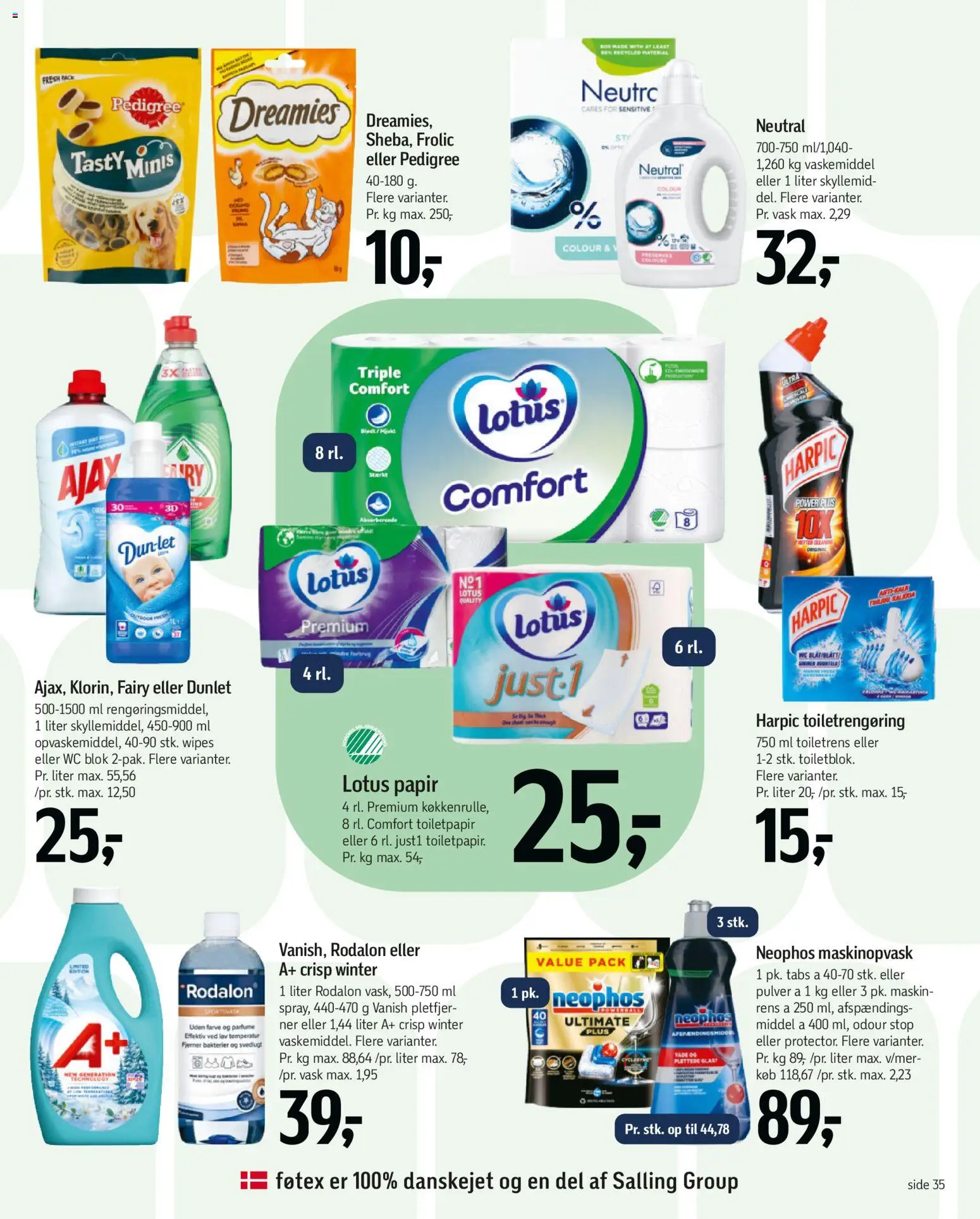 Føtex tilbudsavis – gyldig fra 30.01.2026 | Side: 63 | Produkter: Parfume, WC blok