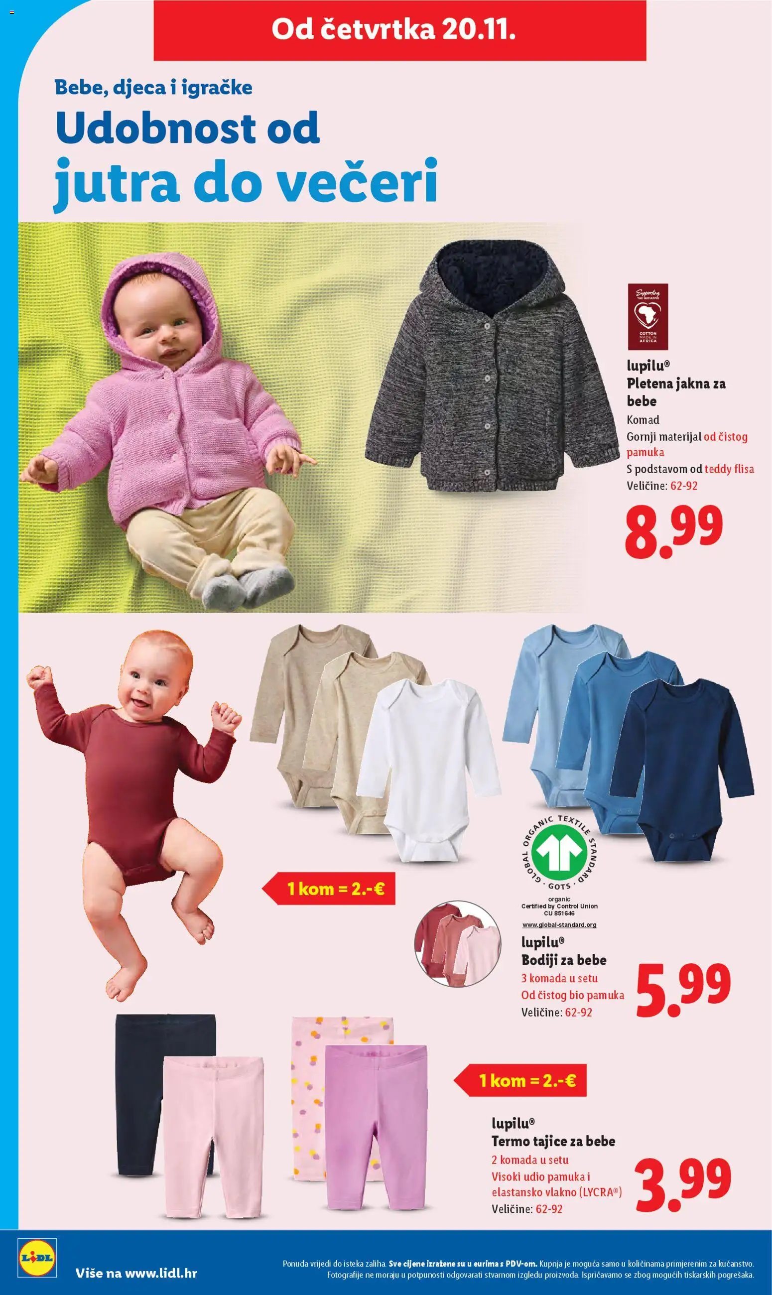 Lidl katalog | vrijedi od 17.11.2025 | Stranica: 66 | Proizvodi: Jakna, Tajice